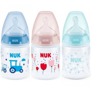 Nuk First Choice+ Biberão 0-6M Tetina M Silicone com Controlo de Temperatura 150ml