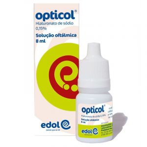 Opticol Solução Oftálmica 0,15% 8ml