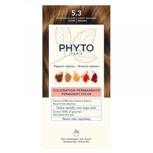 Phyto Phytocolor Kit de Coloração 5.3 Castanho Claro Dourado