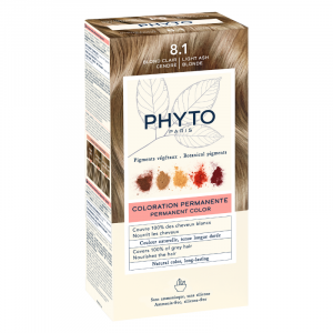 Phyto Phytocolor Kit de Coloração 8.1 Louro Claro Acinzentado