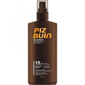 Piz Buin Allergy Pele Sensível ao Sol Spray Corporal SPF15 200ml