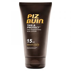 Piz Buin Tan & Protect Loção Solar SPF15 150ml