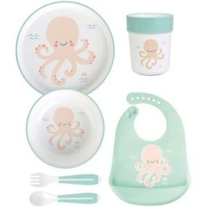 Saro Louça para Microondas 6 Peças Happy Sea