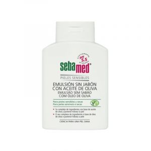Sebamed Emulsão Gel de Banho Sem Sabão Com Óleo de Oliva 200ml
