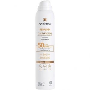 Sesderma Repaskin Spray Transparente Fotoprotector Corporal SPF50+ 200ml