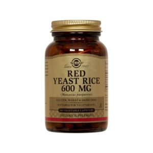 Solgar Arroz Vermelho Fermentado 600mg x 60 caps.