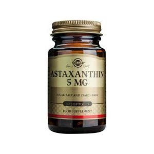 Solgar Astaxantina 5mg x 30 caps.
