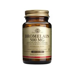 Solgar Bromelaína 500mg x 30 caps.