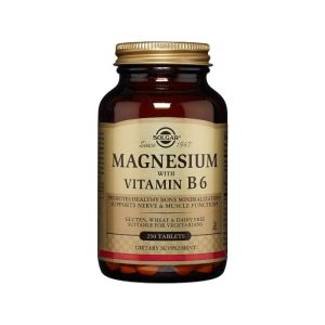 Solgar Magnésio com Vitamina B6 x 250 comp.