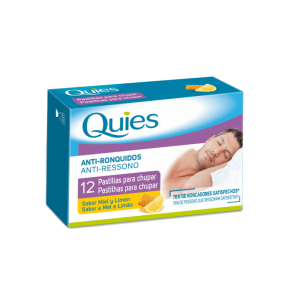 Quies Pastilhas Anti-Ressono Mel e Limão x 12 unid. 
