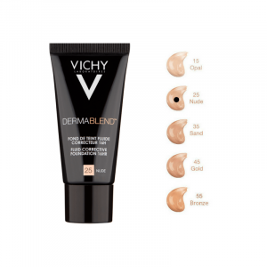 Vichy Dermablend Base Correctora Fluída 25 Nude 30ml