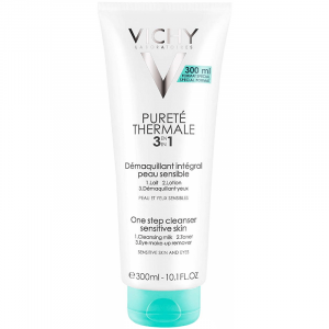 Vichy Pureté Thermale 3 em 1 Desmaquilhante Integral Pele Sensível 300ml